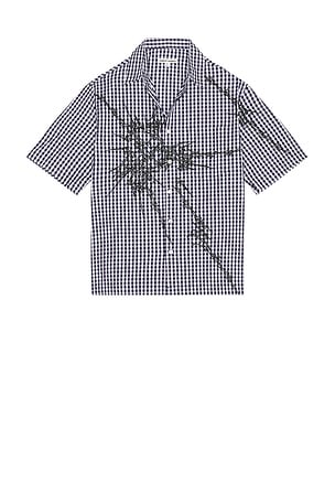 Gingham Illustration Shirt Jaded London