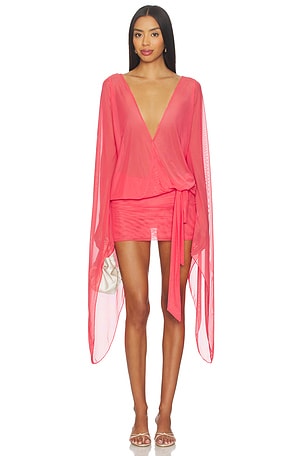 Aria Mesh Mini Dress Jaded London