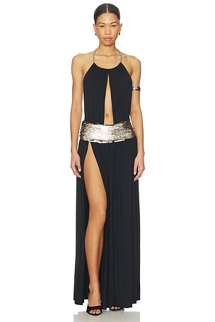 ROBE BEADED BELT MAXI Jaded London