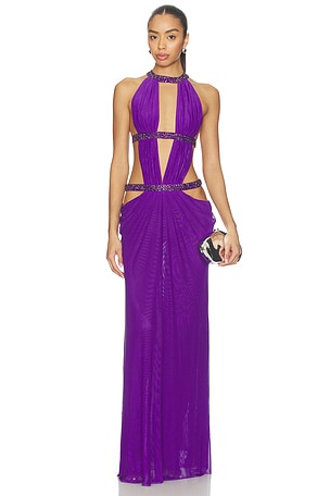 Cut Out Maxi Dress Jaded London