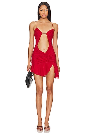 Red Mini Fatale DressJaded London$119