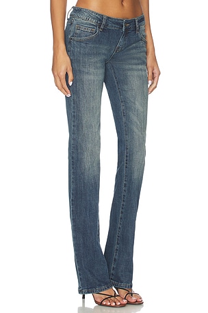 Jaded London Slub Cooper Jean in Blue