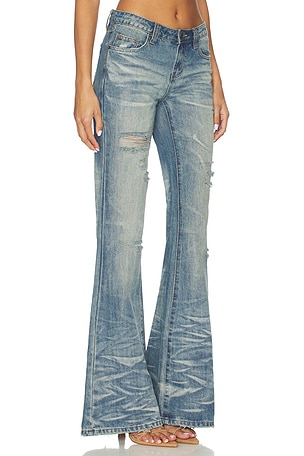 Jaded London Drift Flare in Blue