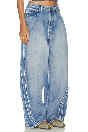 Jaded London Vapor Colossus Jeans in Blue