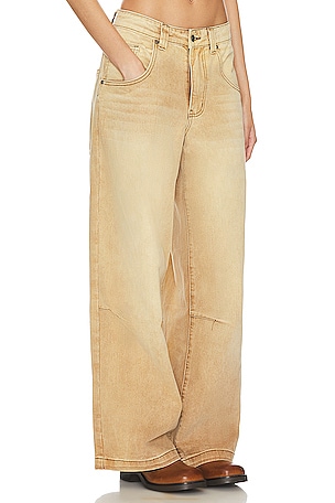 Jaded London Colossus Baggy Jeans in Tan