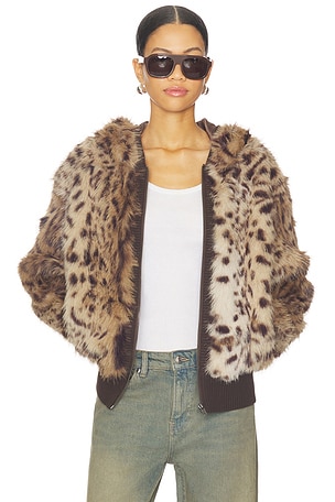 Bear Faux Fur Jacket Jaded London