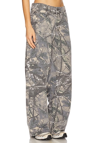 Jaded London Colossus Jeans in Army,Grey