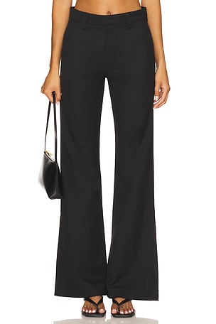Stacked Bootcut Suit Pant Jaded London