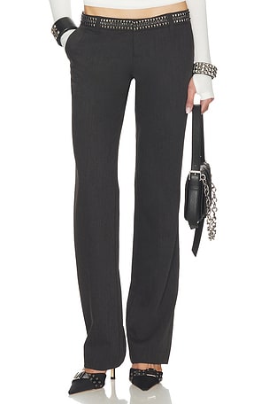 Tailored Trouser With Waistband Detail Jaded London