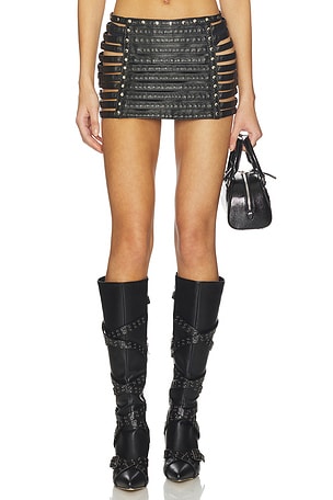 Slashed Mini Skirt Jaded London