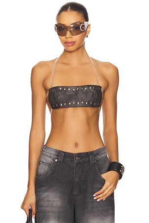 Stud Bandeau Top Jaded London