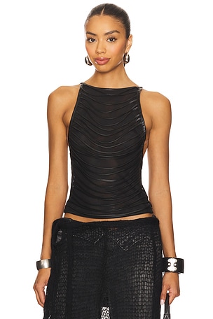 Strings Attached Backless Top Jaded London