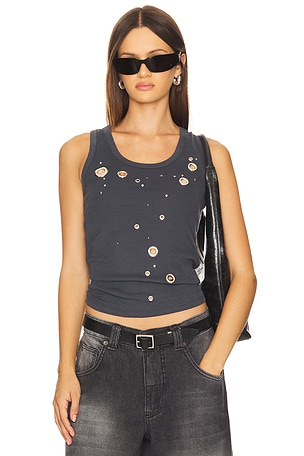 Eyelet Studded Tank Jaded London
