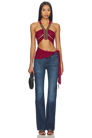 Mesh Wrap Top Jaded London