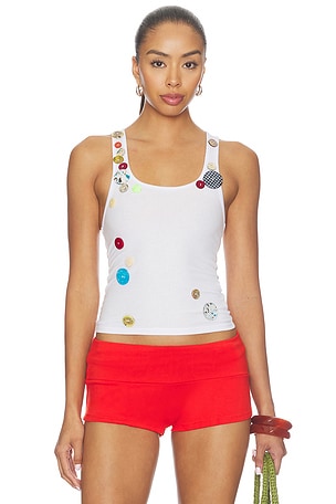 Button Tank Jaded London