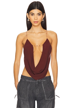 Cowl Neck TopJaded London$53