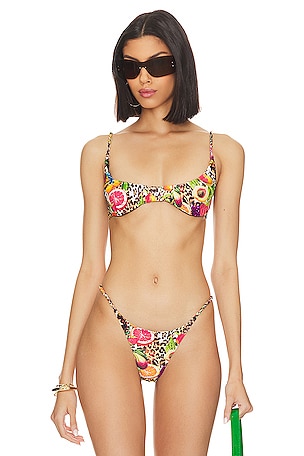 Cabana Ruched Bikini TopJaded London$57
