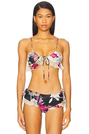 Ruffle Bikini Top Jaded London