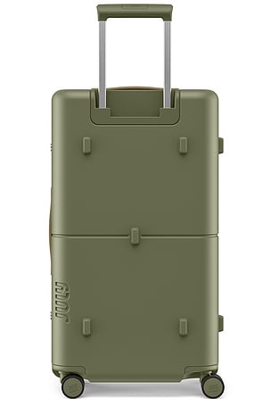 July Checked Trunk in Olive