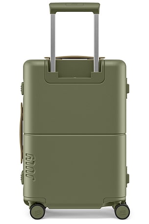 July Carry On Trunk Luggage in Olive