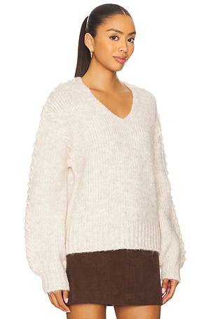 John & Jenn by Line Maddy Pullover in Cream