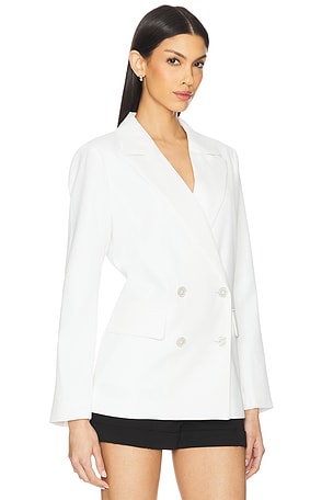 John & Jenn by Line Lincoln Blazer in White