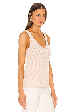 John & Jenn by Line Pete Tank in Neutral