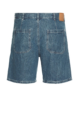 Jeanerica Genua Worker Chino Shorts in Blue. Size 36. Also