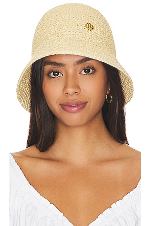 Janessa Leone Pierce Hat in Natural | REVOLVE
