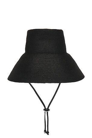 Janessa Leone Suni Hat in Black