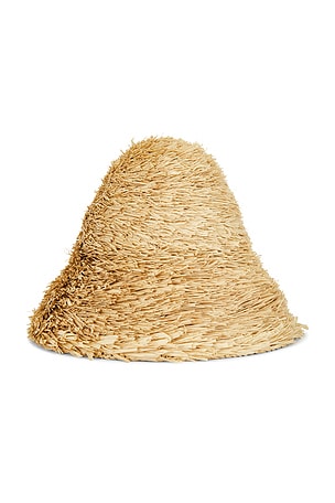 Janessa Leone Gabi Bucket Hat in Beige