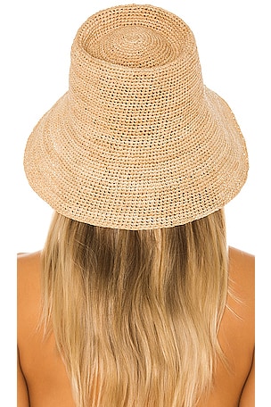 Janessa Leone Felix Packable Hat in Neutral