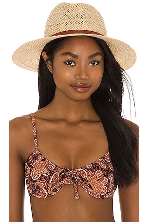 Janessa Leone Ivana Hat in Natural | REVOLVE display picture 2