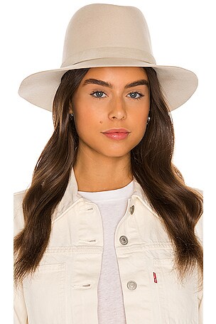 Janessa Leone Corinne Hat in Fog | REVOLVE display picture 2