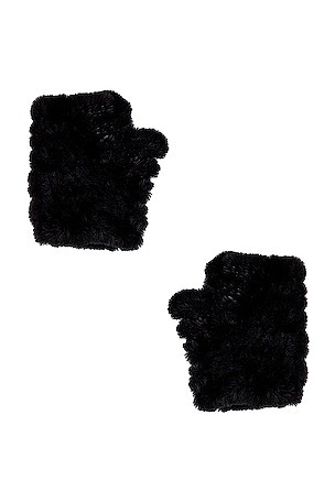 Mandy Faux Fur Mittens jocelyn