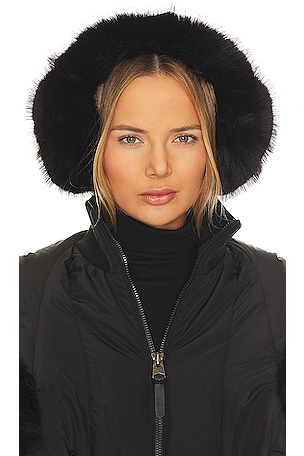 Faux Long Hair Fur Earmuffs jocelyn