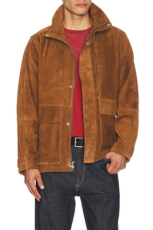 Suede Modern Travel Jacket Joe's Jeans