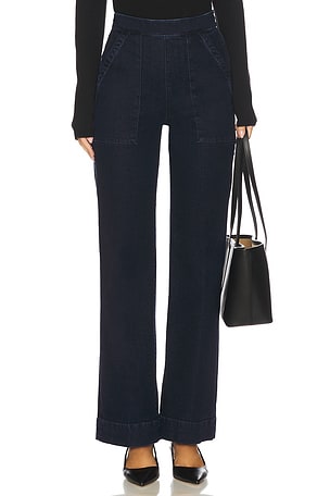 Side Zip Wide Leg Jeans Joe's Jeans