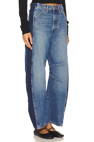 Joe's Jeans Bowie Two Tone Horseshoe Jeans in Blue