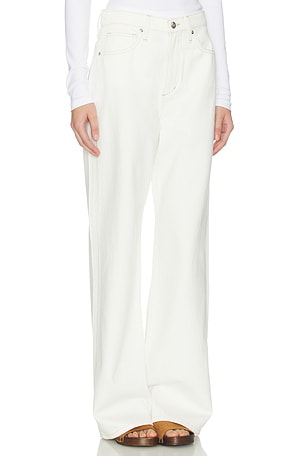 Joe's Jeans The Harlowe Wide Leg Jeans in White