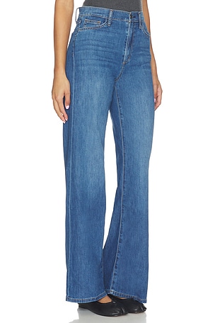 Joe's Jeans The Mia High Rise Wide Leg Petite Jeans in Blue