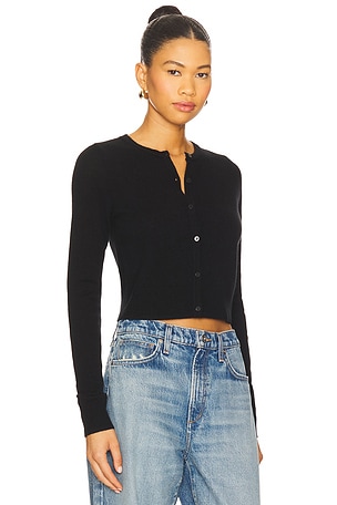 Joe's Jeans Dani Cashmere Cardigan in Black