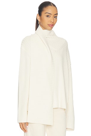 Joe's Jeans The Noa Scarf Sweater in Cream