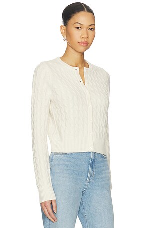 Joe's Jeans The Dani Cable Sweater in Cream