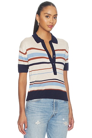 Joe's Jeans The Stella Polo Sweater in Multi
