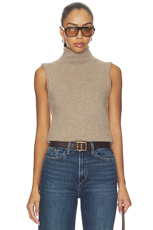 The Stevie Sleeveless Roll Neck Sweater Joe's Jeans