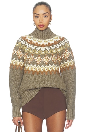 The Elva Fair Isle Sweater Joe's Jeans