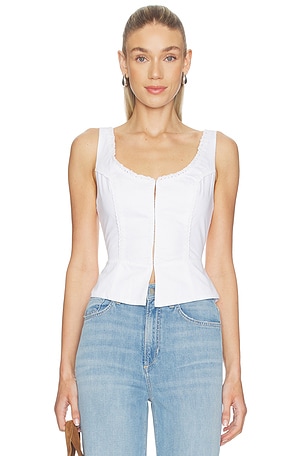X WeWoreWhat The Femme Corset Top Joe's Jeans