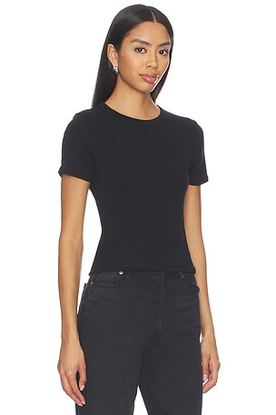 Joe's Jeans The Baby Tee Shirt in Black