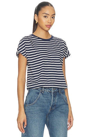 Joe's Jeans The Bubble Tee Shirt in Navy